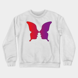 The human face Crewneck Sweatshirt